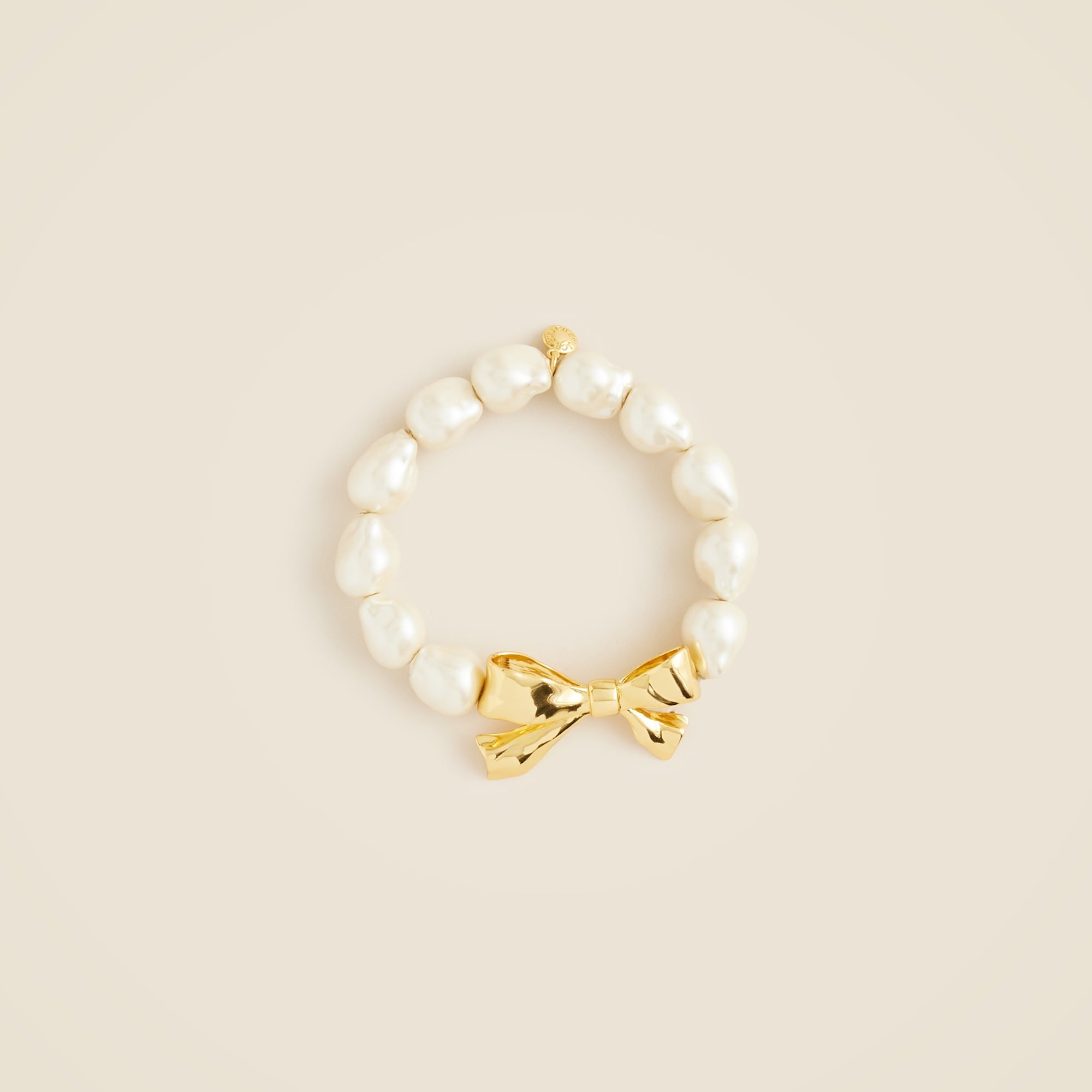 womens Pearl bow bracelet