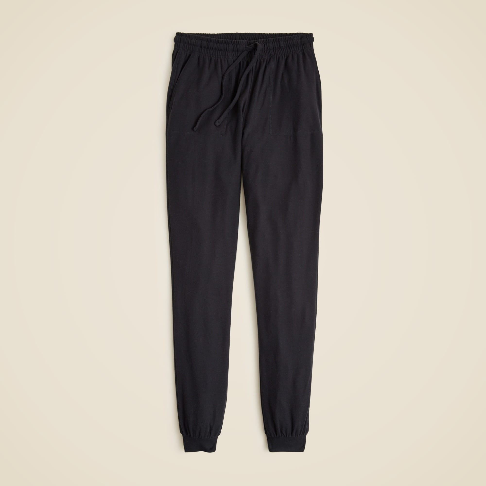 womens Soft rib jogger pant