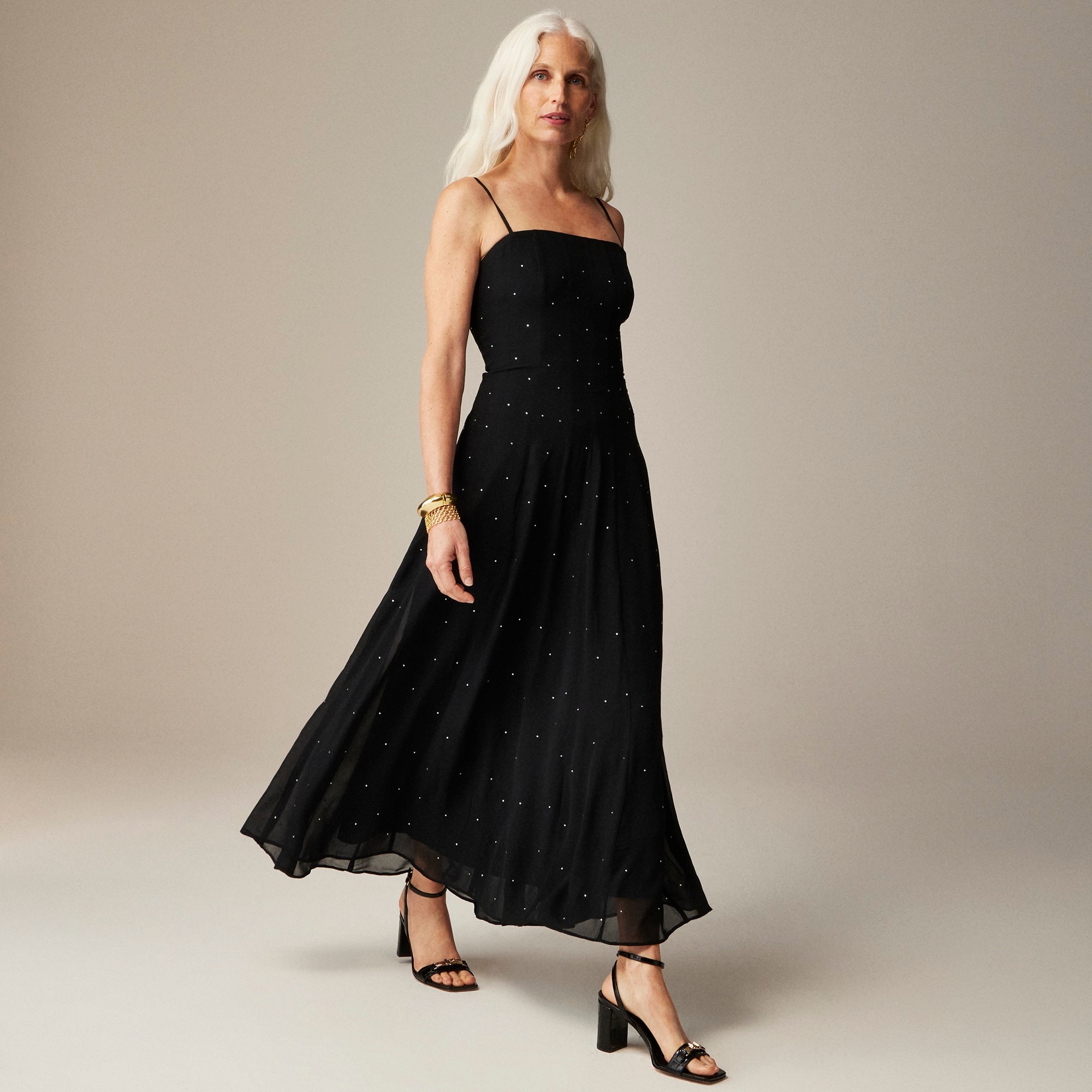 womens Embellished slip gown