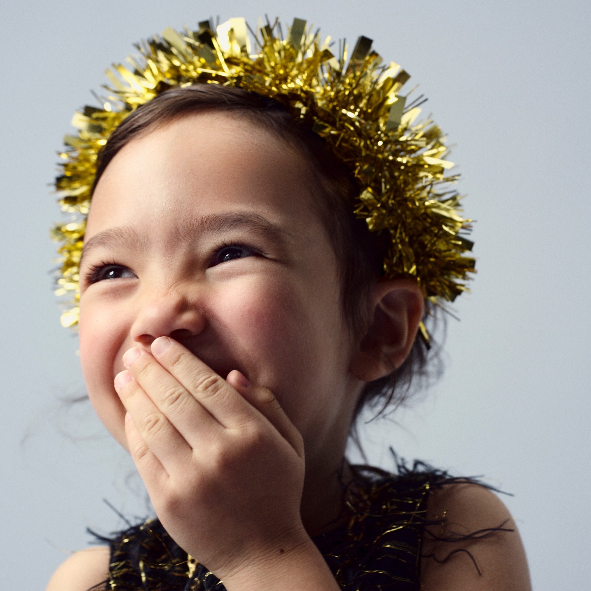 girls Girls' tinsel headband