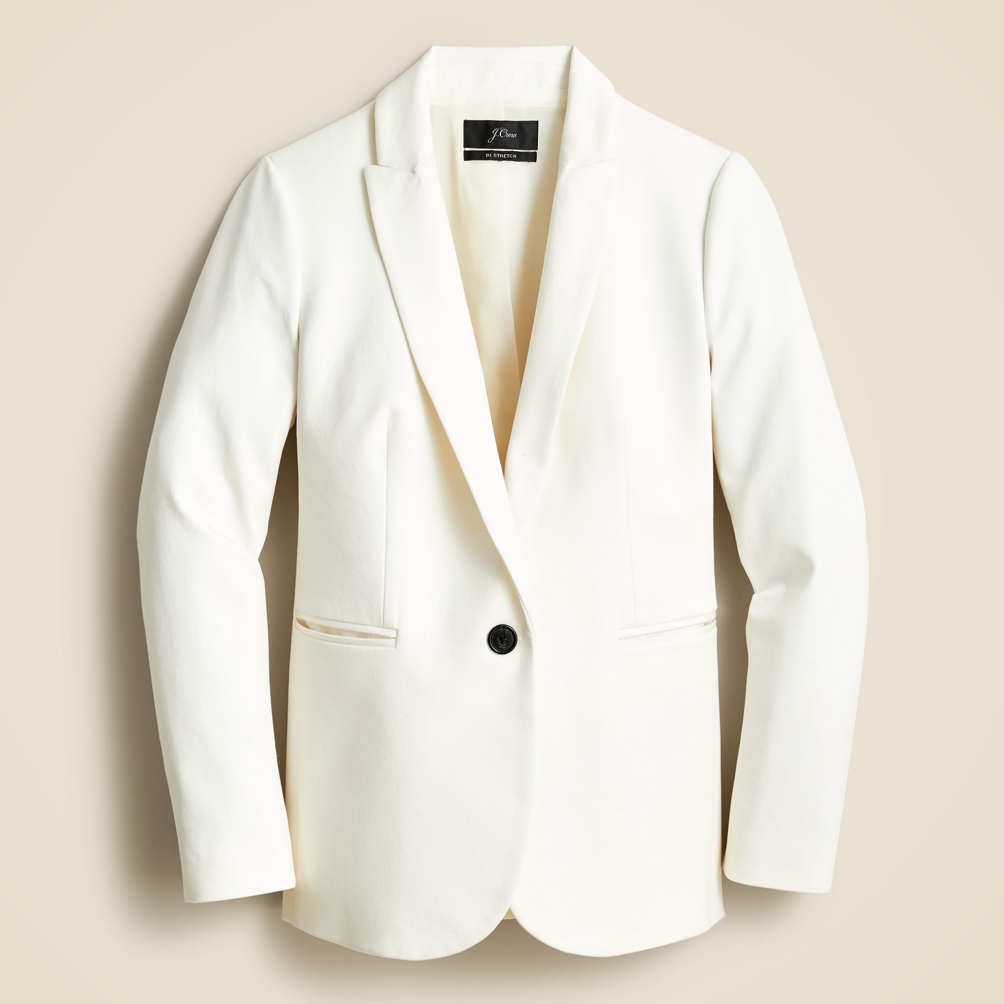  Parke blazer in bi-stretch cotton