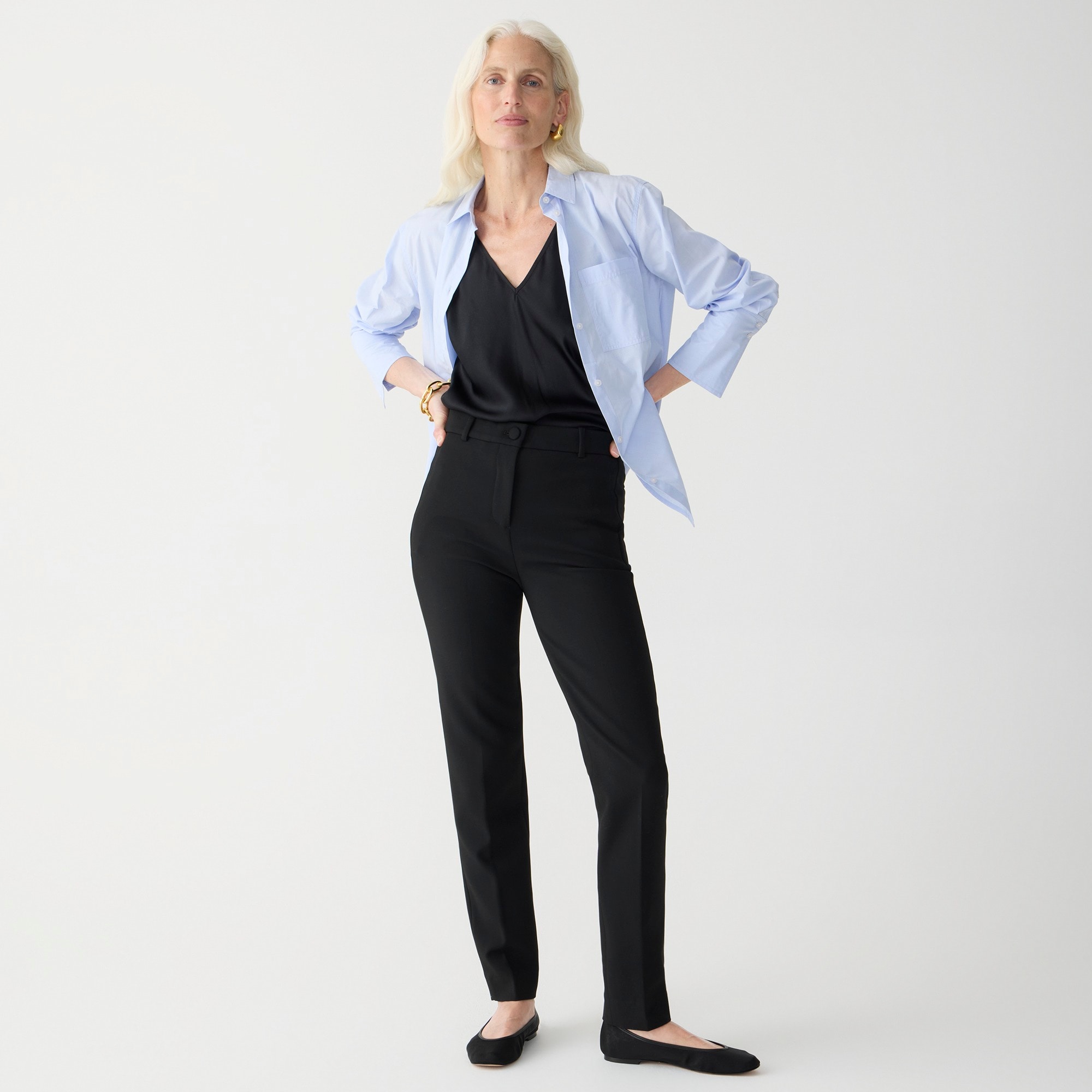 womens High-rise Cameron pant in four-season stretch