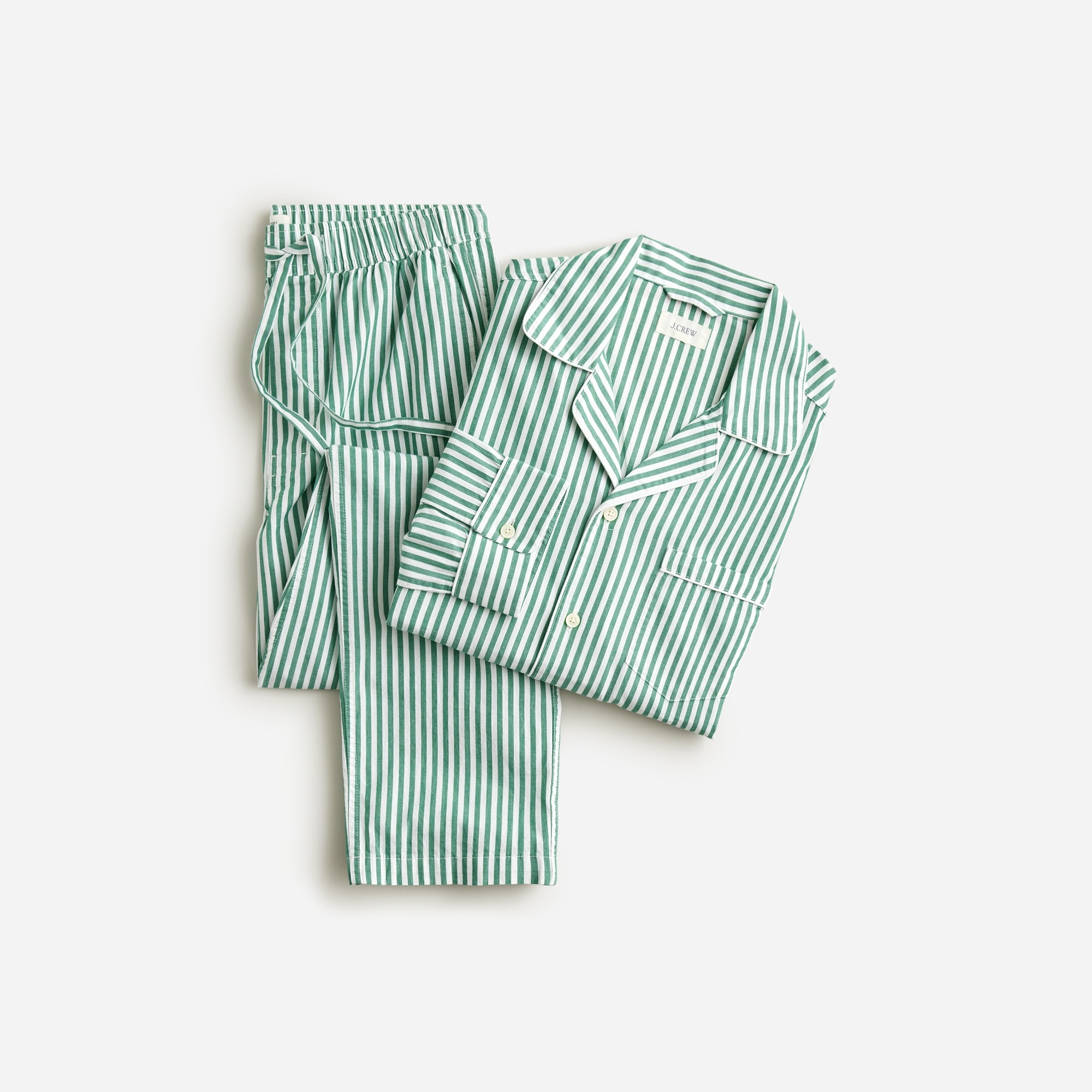 Pajama set in cotton poplin