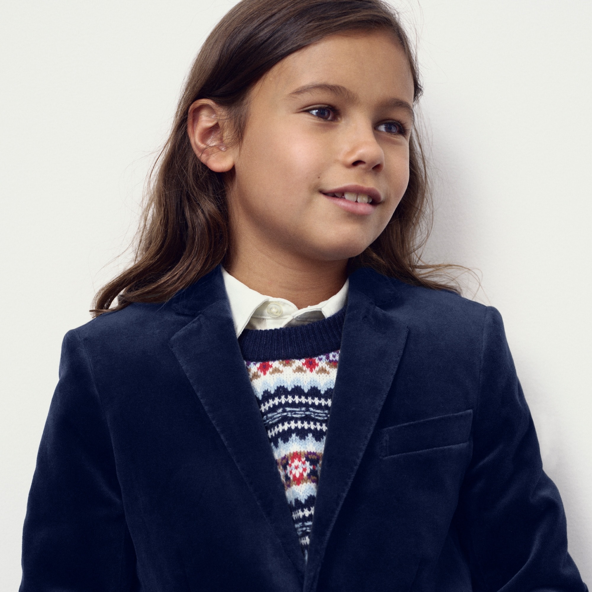 boys Boys' Ludlow blazer in velvet