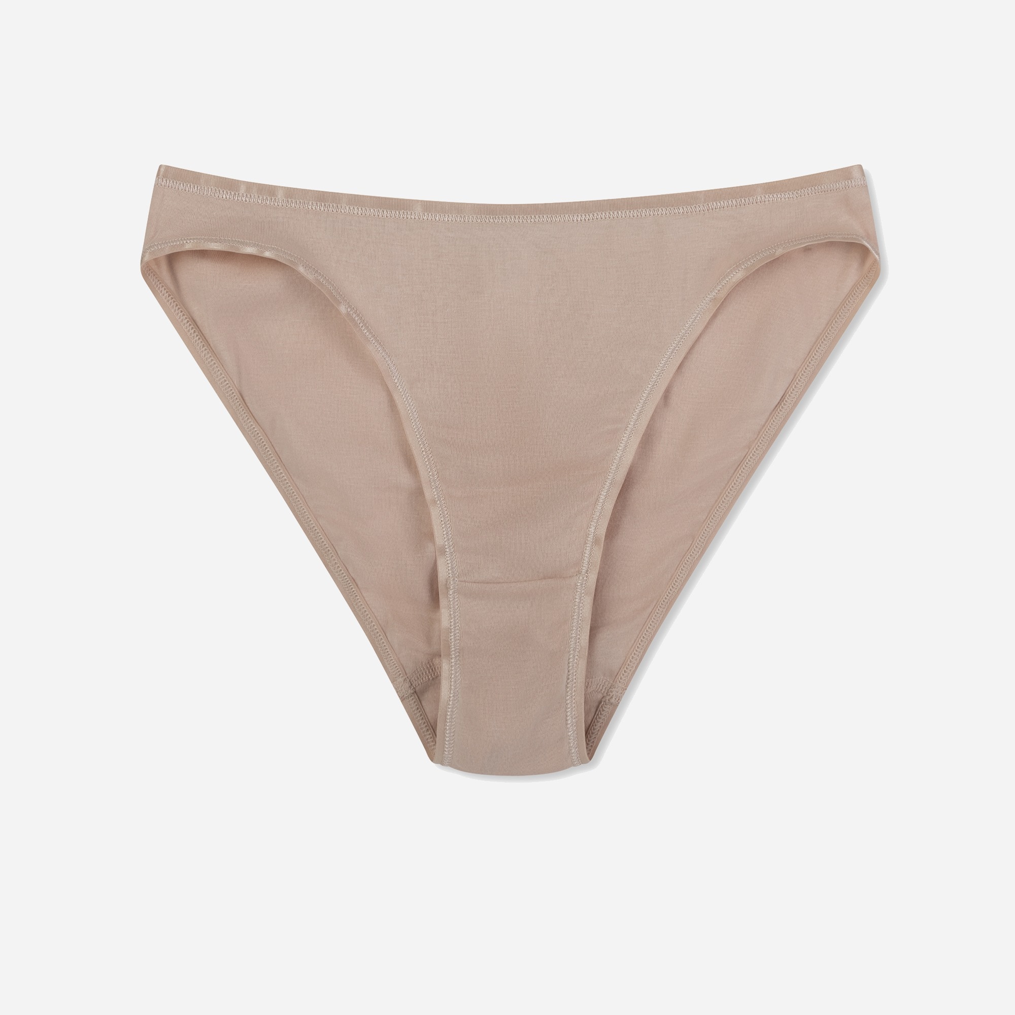 womens HANRO® cotton seamless high-cut brief