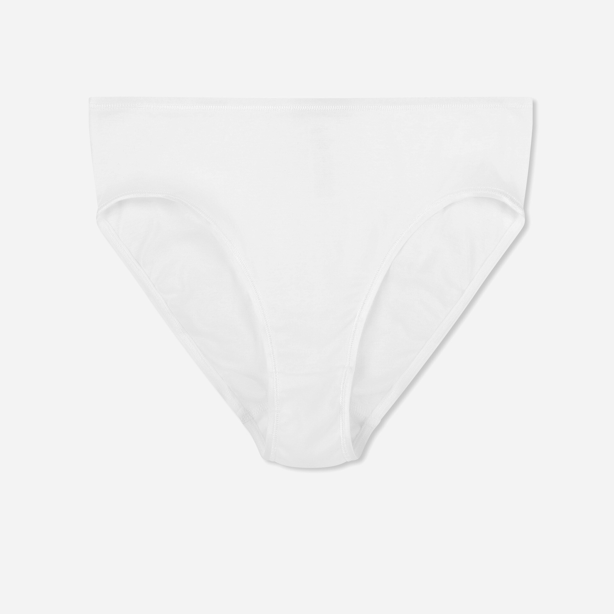 womens HANRO® cotton seamless full high-cut brief