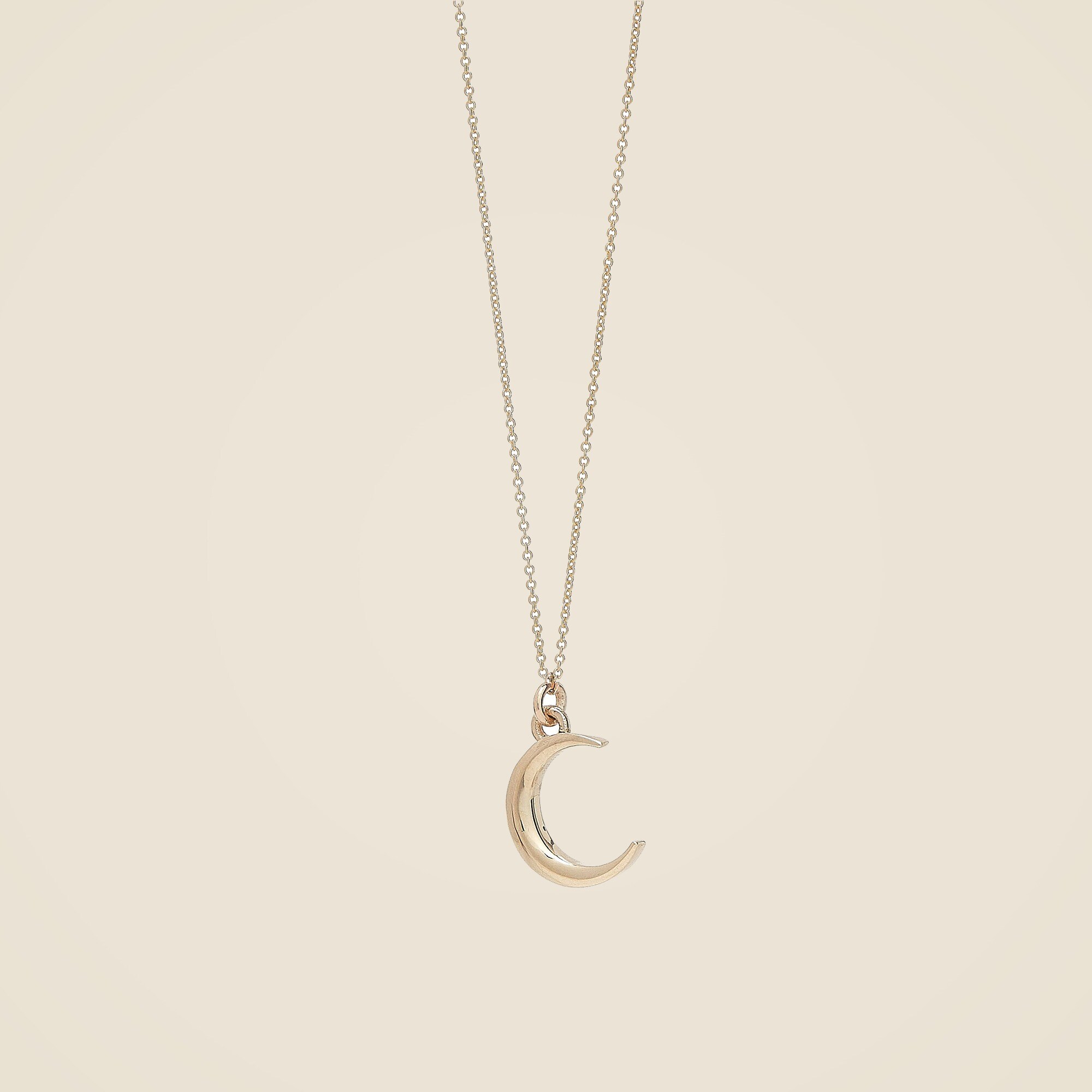 womens TALON JEWELRY crescent moon pendant