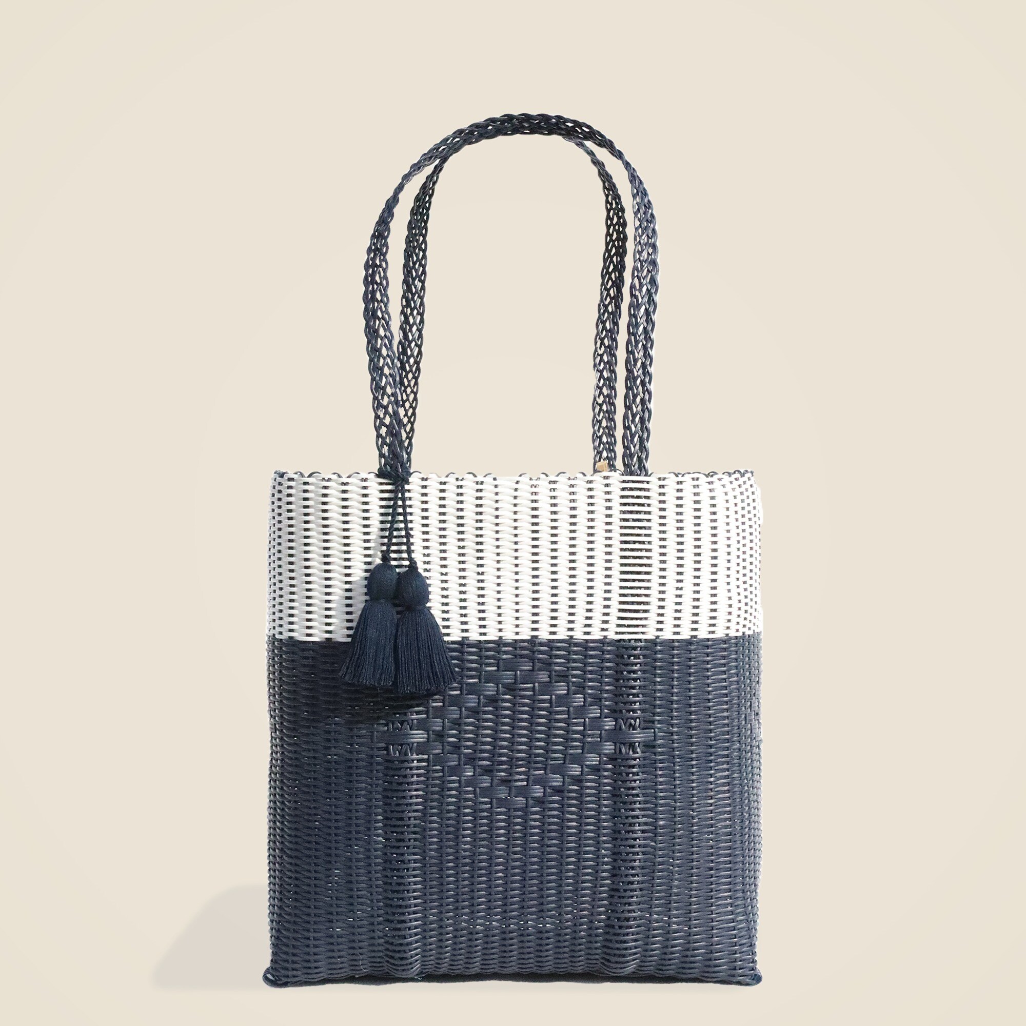 womens ix&ouml;q large recycled-plastic cesta tote