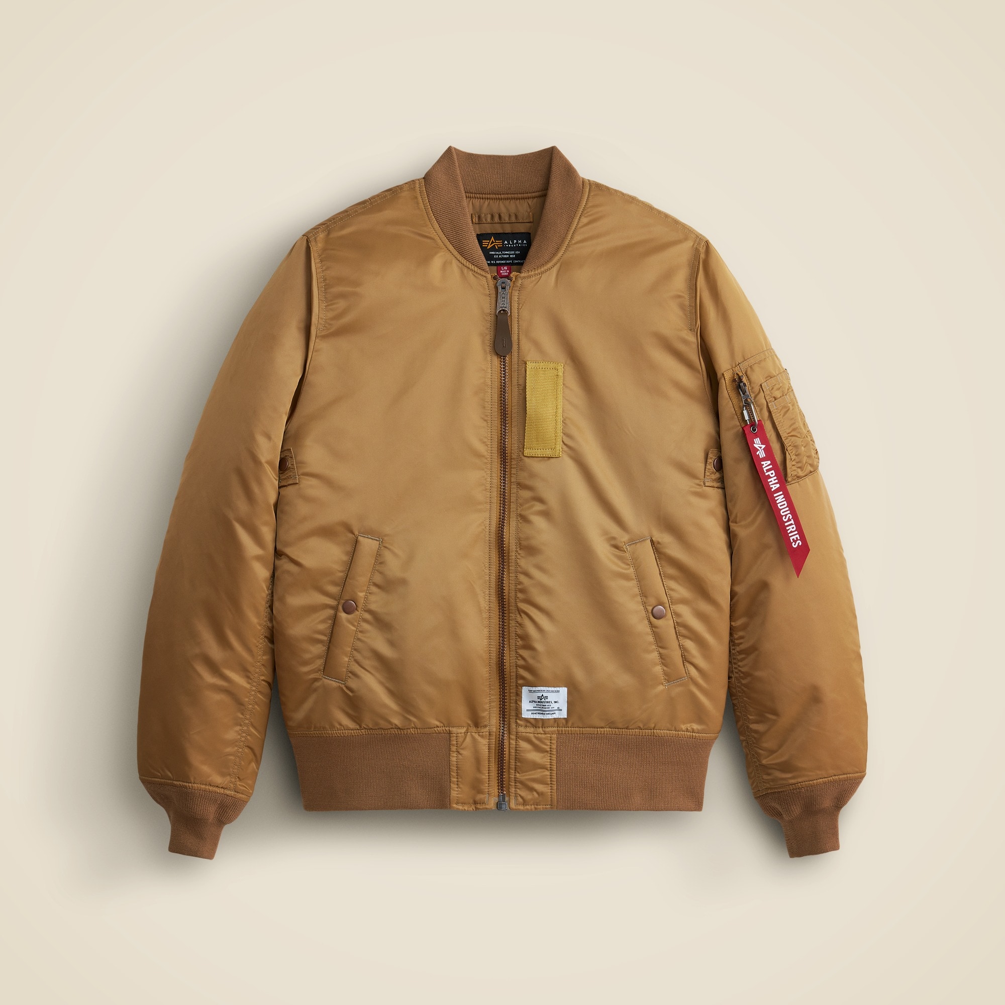 mens Men's Alpha Industries&reg; MA-1 mod flight jacket