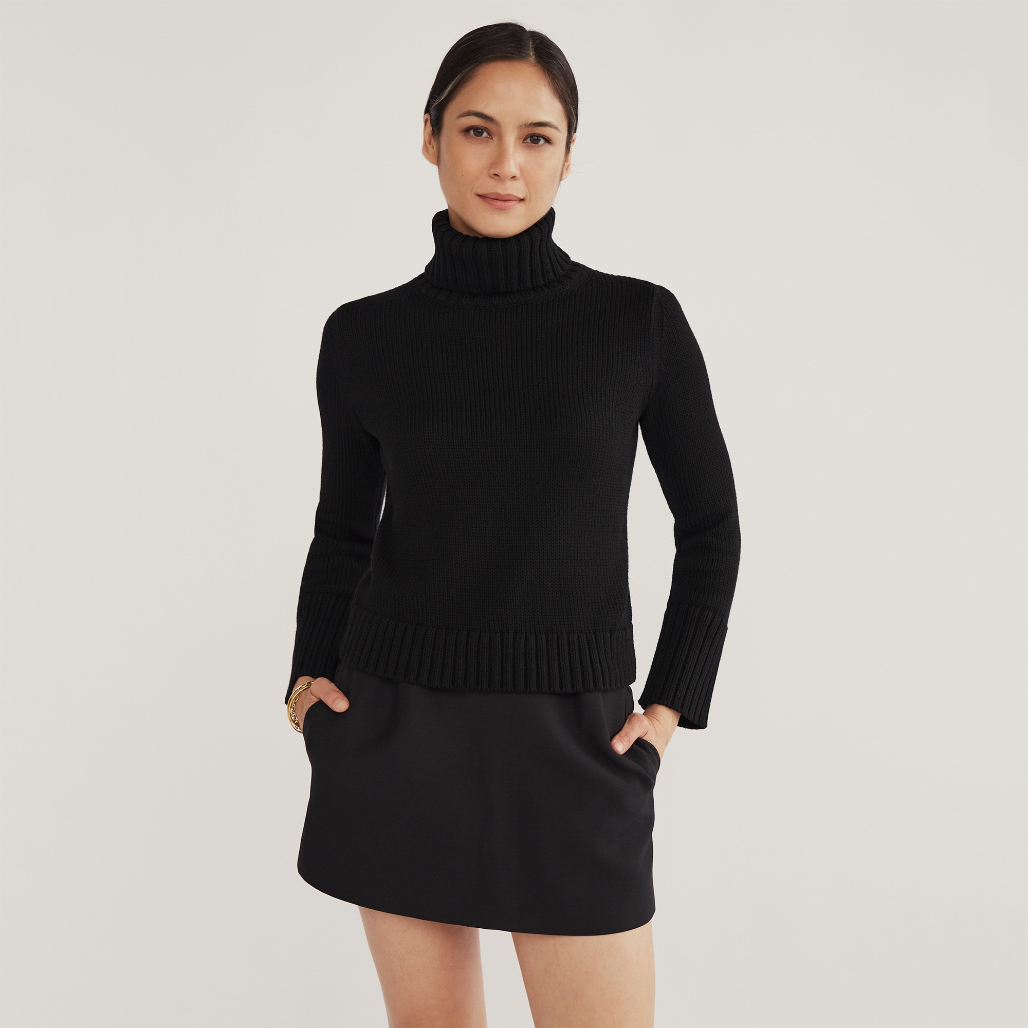 womens State of Cotton NYC Tisbury turtleneck