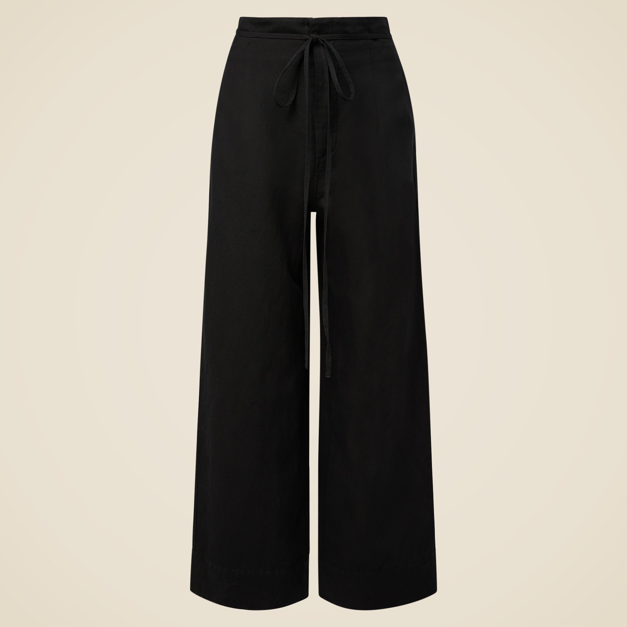 womens Onia air linen-blend paper-bag trouser